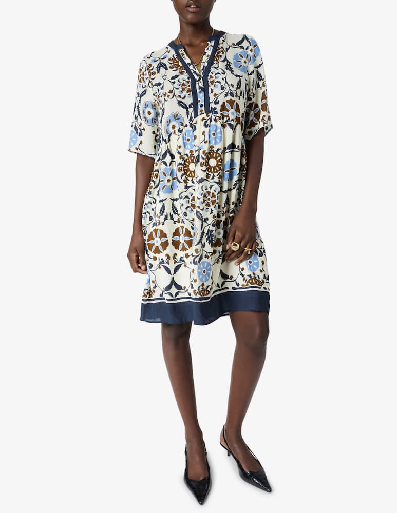 rinascente Gerard Darel Abito corto fantasia floreale