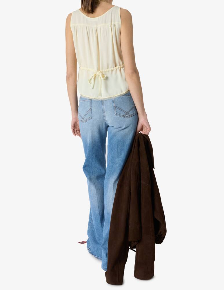 rinascente Gerard Darel Lace detail top