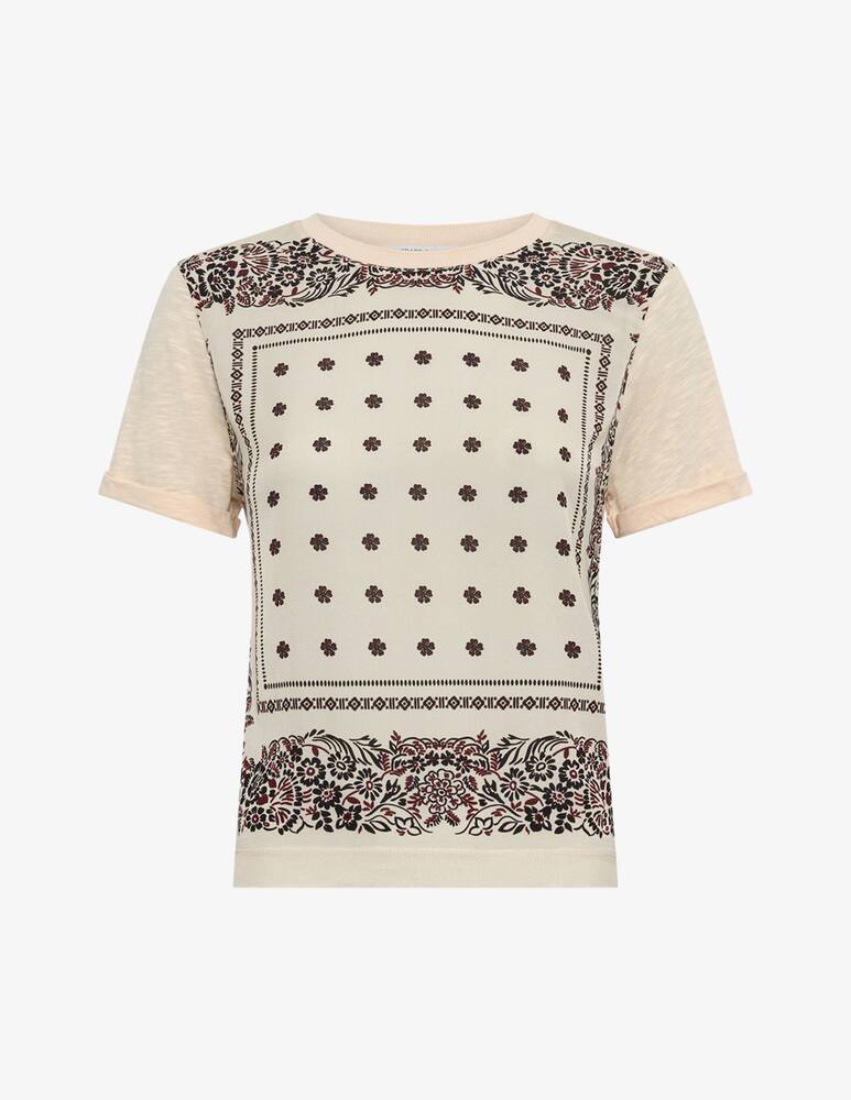 rinascente Gerard Darel Paisley print t-shirt
