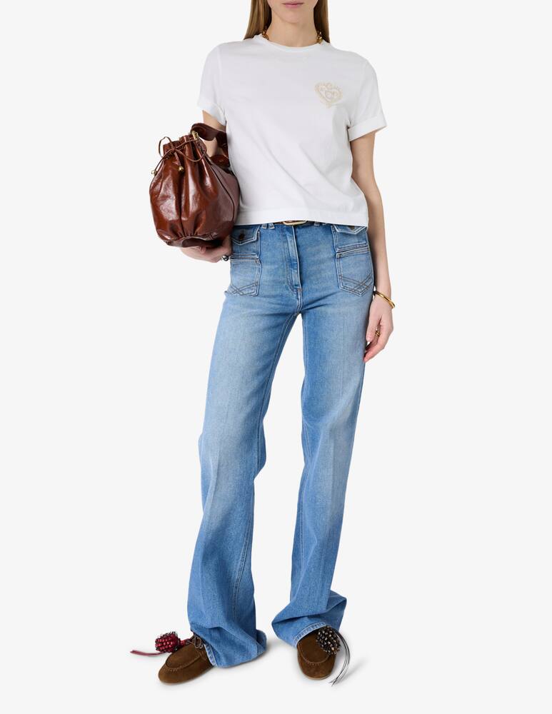 rinascente Gerard Darel T-shirt con cuore ricamato