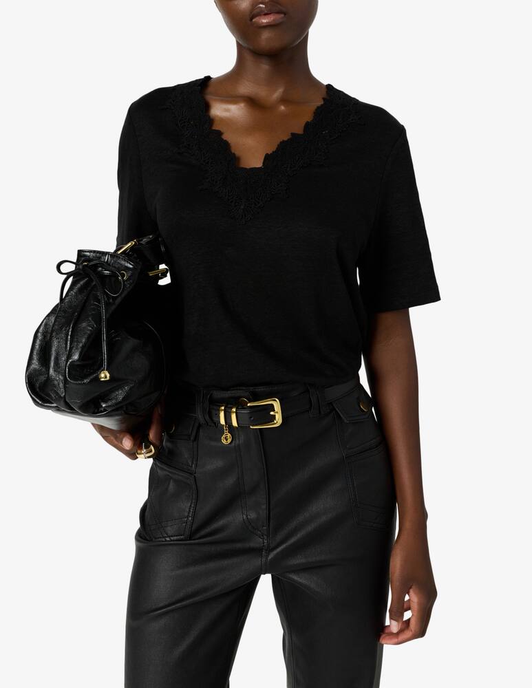Gerard Darel T-shirt con scollo a V - immagine 1 Gerard Darel T-shirt con scollo a V - immagine 1
