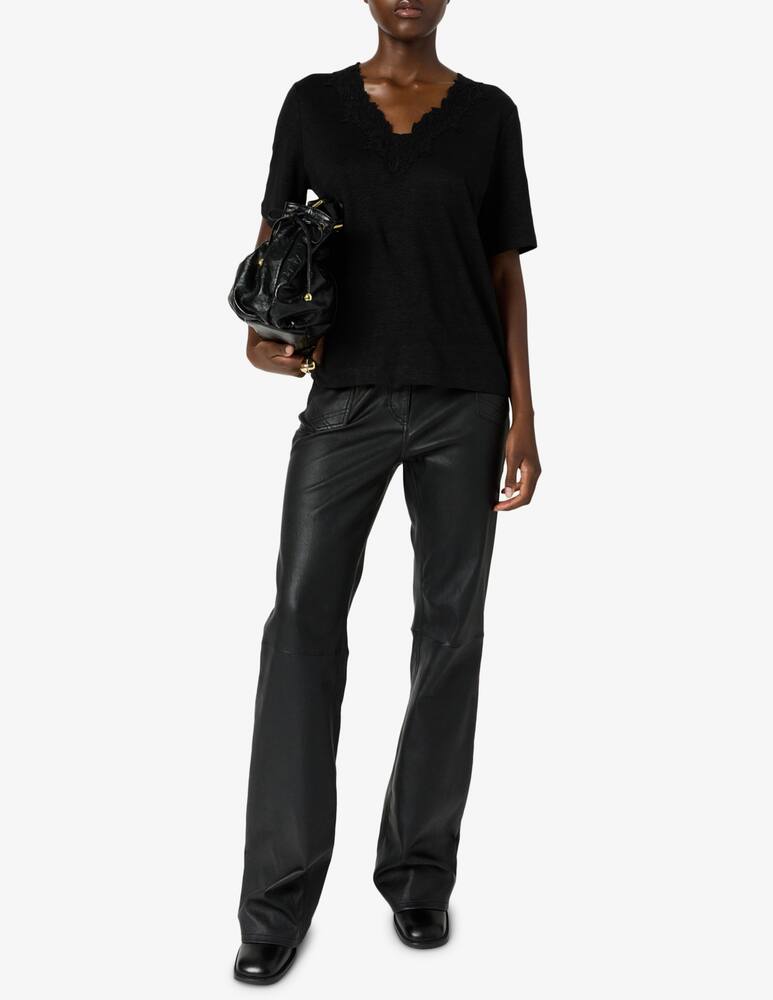 Gerard Darel T-shirt con scollo a V - immagine 2 Gerard Darel T-shirt con scollo a V - immagine 2