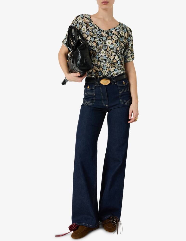 Gerard Darel Floral print t-shirt - picture 2 Gerard Darel Floral print t-shirt - picture 2