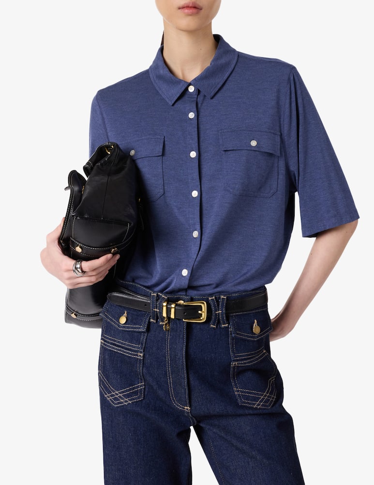 rinascente Gerard Darel Polo con taschini e bottoni