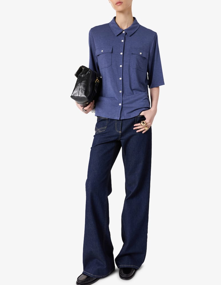 rinascente Gerard Darel Polo con taschini e bottoni