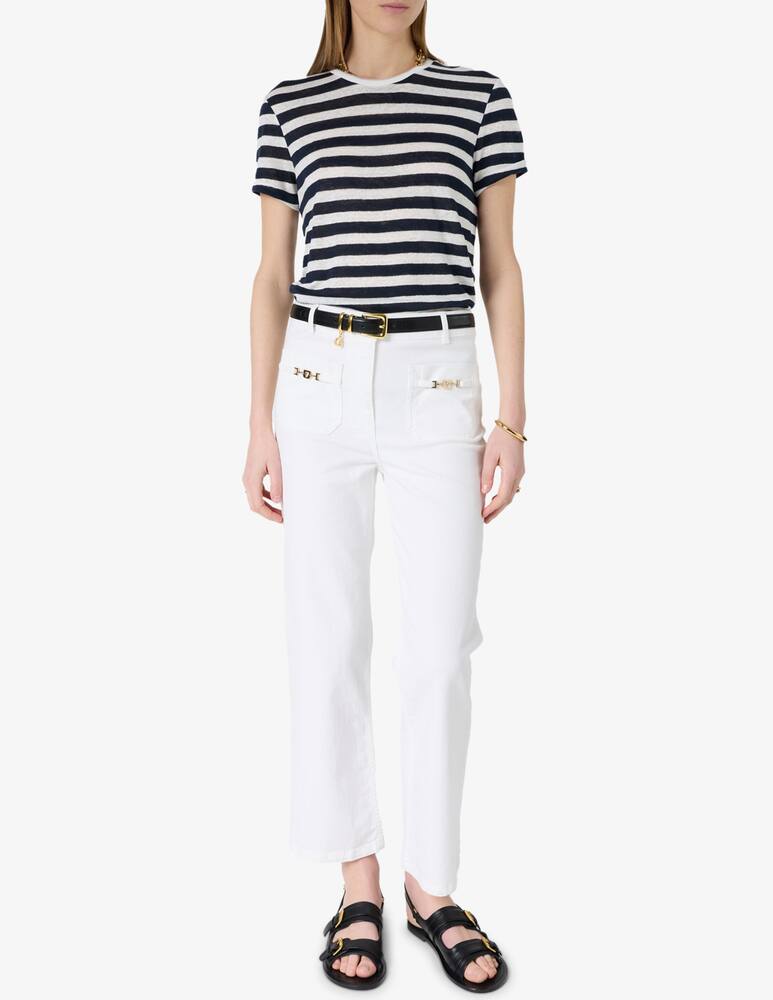 rinascente Gerard Darel Striped crew neck t-shirt