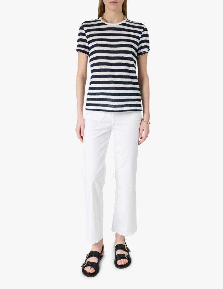 rinascente Gerard Darel Striped crew neck t-shirt