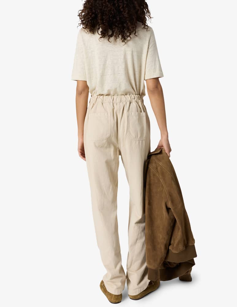 rinascente Gerard Darel Straight leg cotton trousers