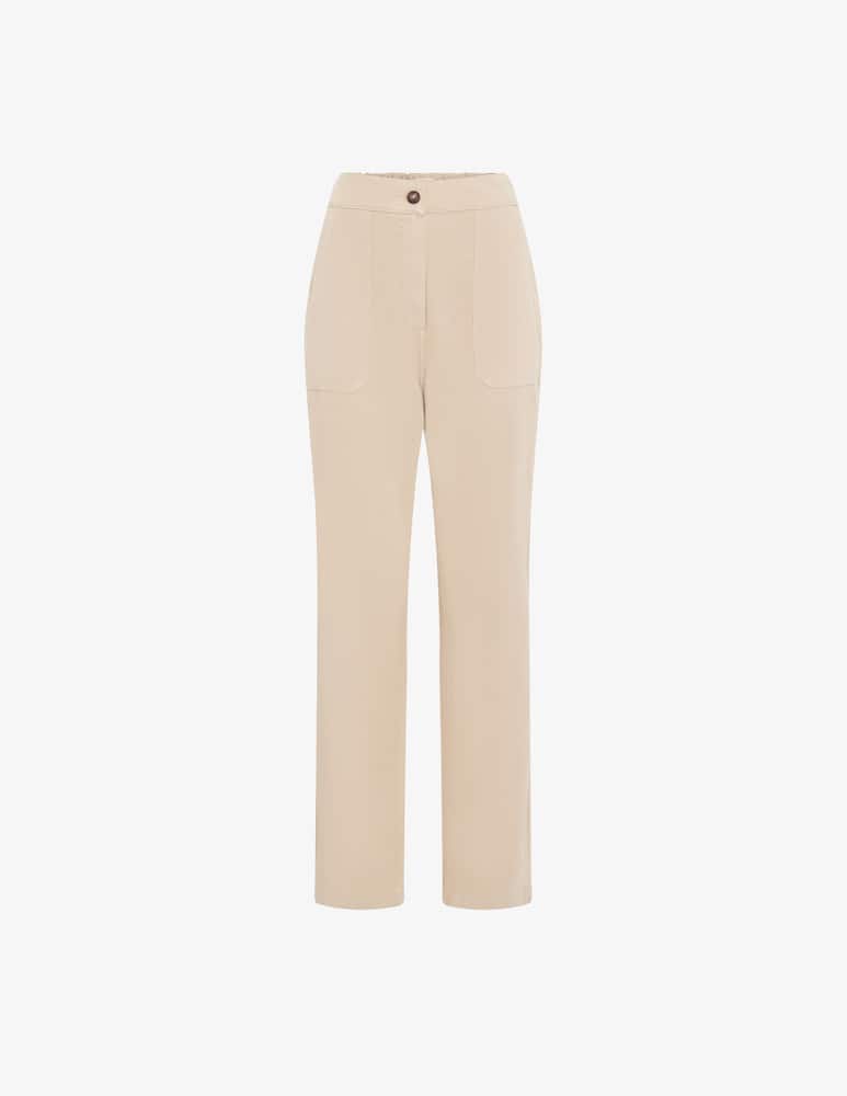 rinascente Gerard Darel Straight leg cotton trousers