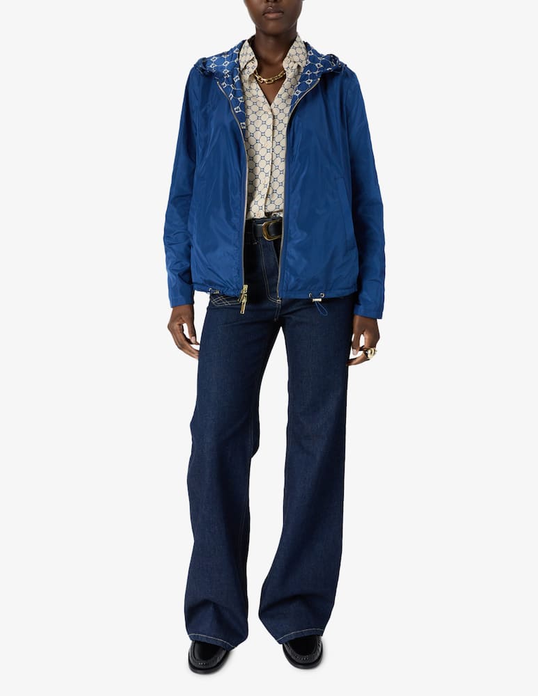 rinascente Gerard Darel Reversible hooded jacket