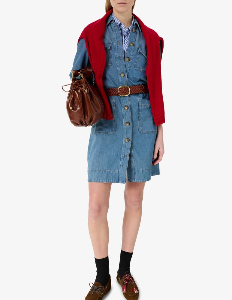 rinascente Gerard Darel Denim shirt dress
