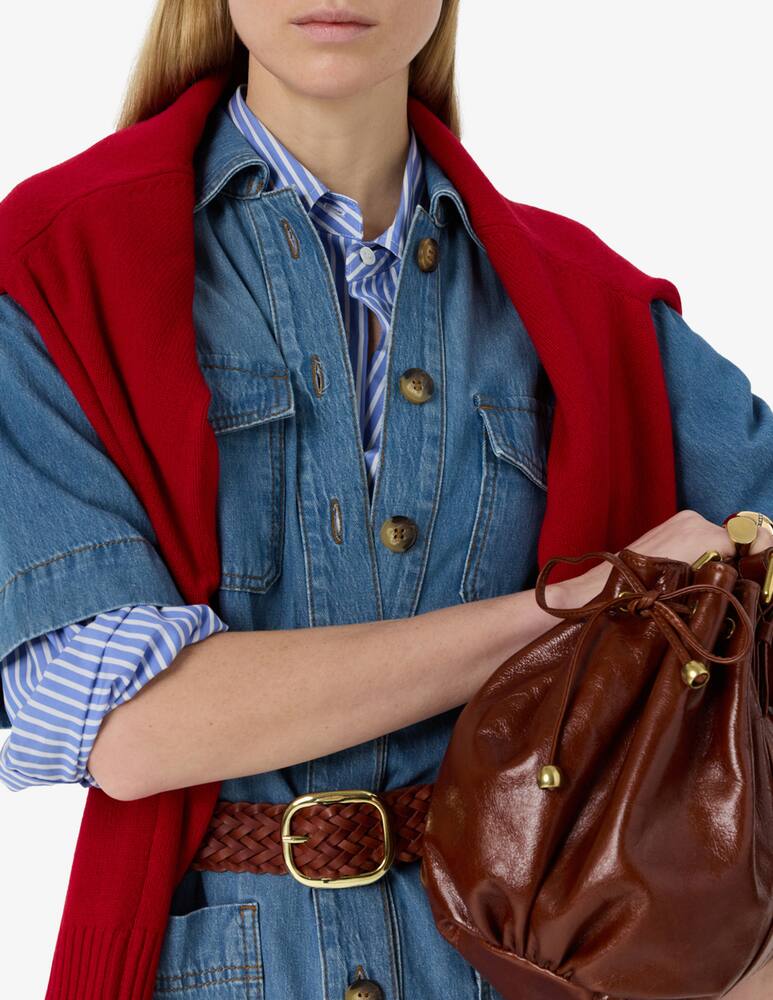 rinascente Gerard Darel Denim shirt dress