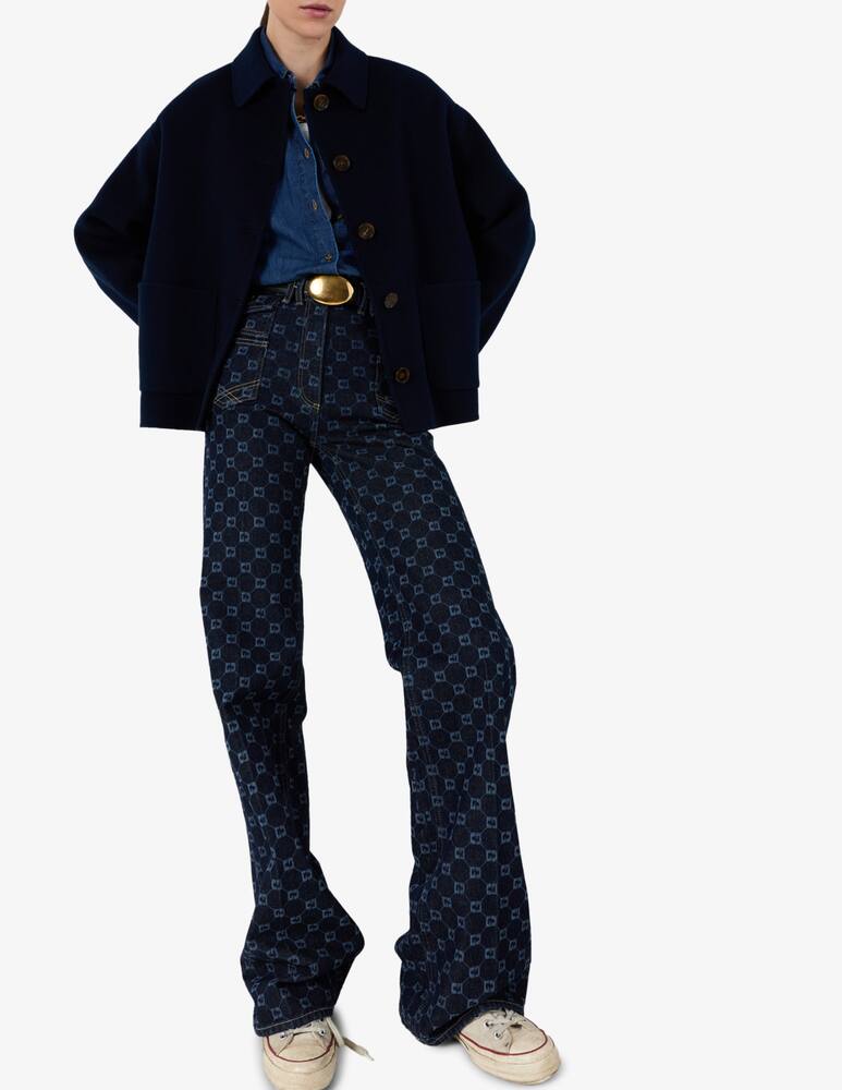 rinascente Gerard Darel Tailored buttoned coat