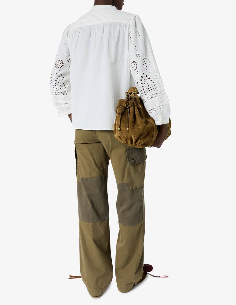 rinascente Gerard Darel Eyelet button-down blouse