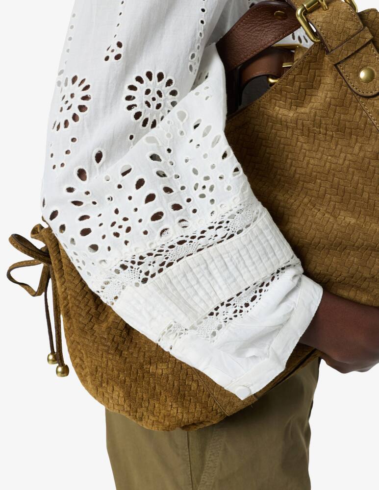 rinascente Gerard Darel Eyelet button-down blouse