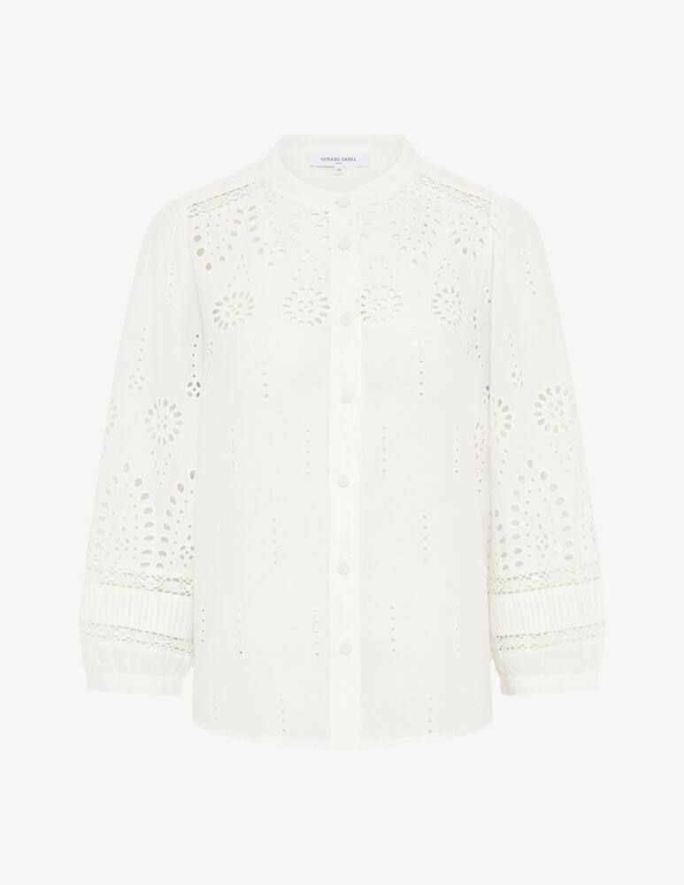 rinascente Gerard Darel Eyelet button-down blouse