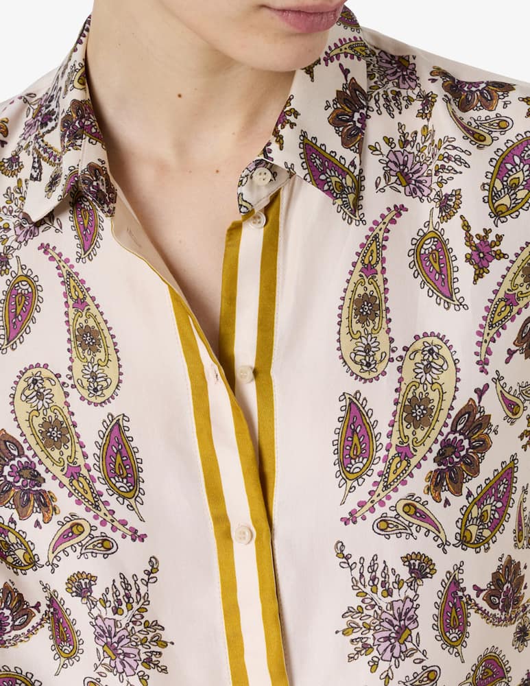 rinascente Gerard Darel Camicia paisley lunga manica