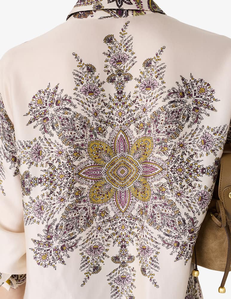 rinascente Gerard Darel Camicia paisley lunga manica