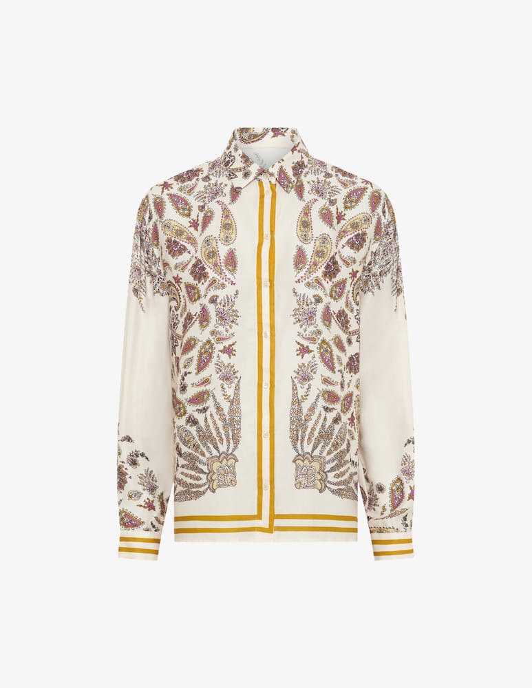 rinascente Gerard Darel Camicia paisley lunga manica