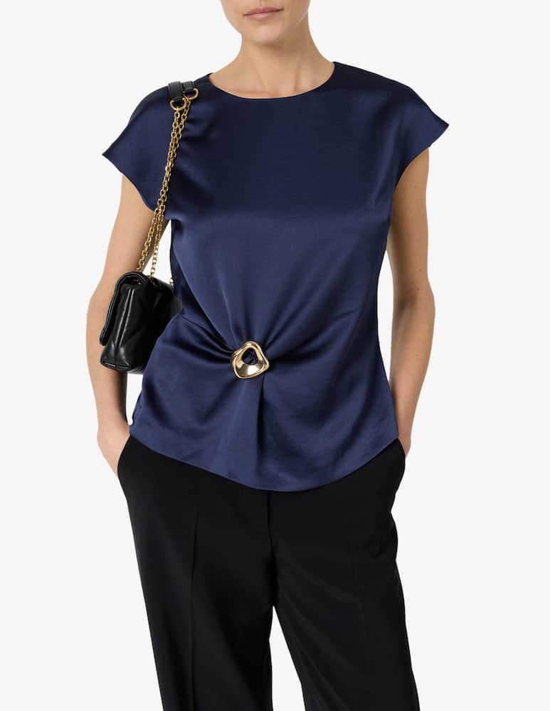 rinascente Gerard Darel Twist detail blouse