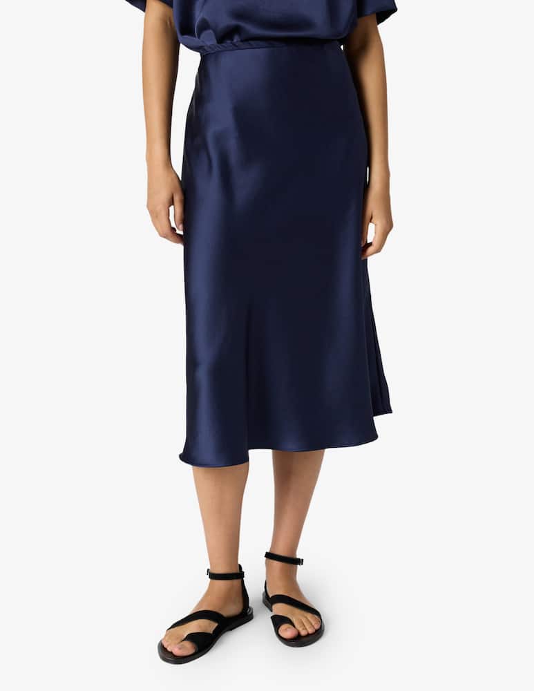 rinascente Gerard Darel Gonna midi satinata