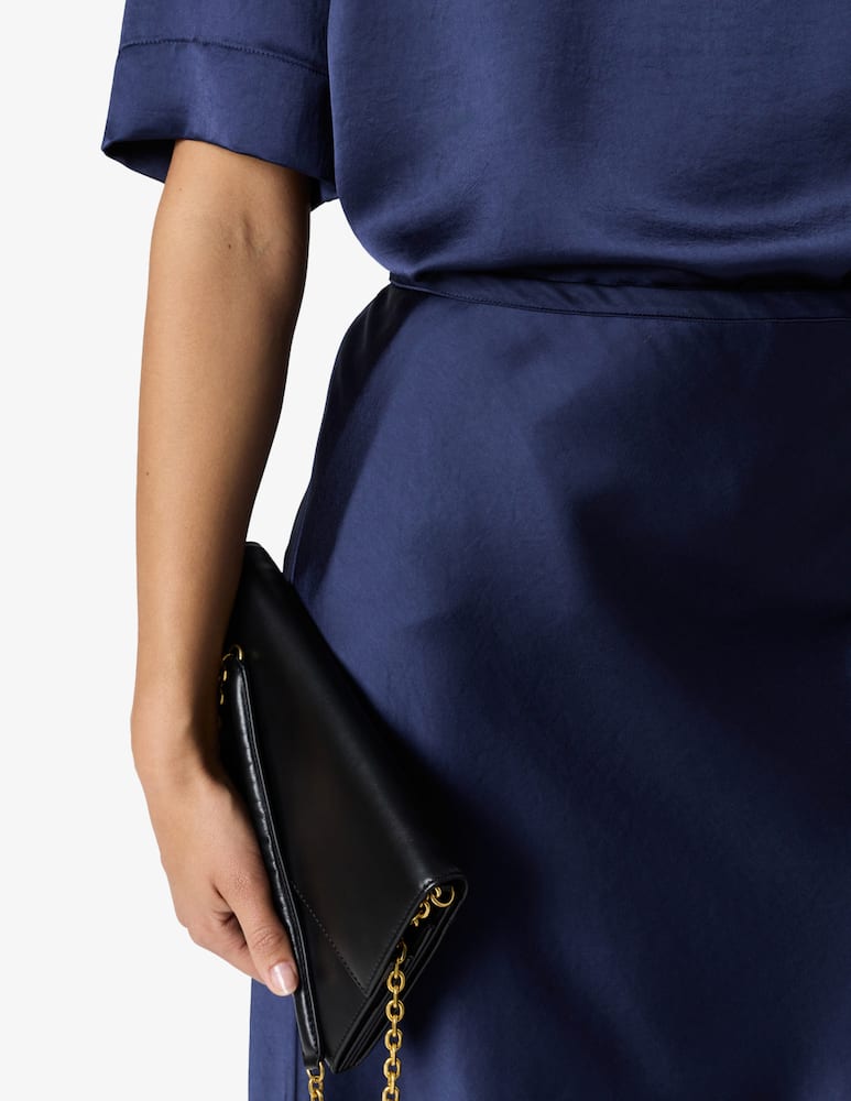 rinascente Gerard Darel Gonna midi satinata