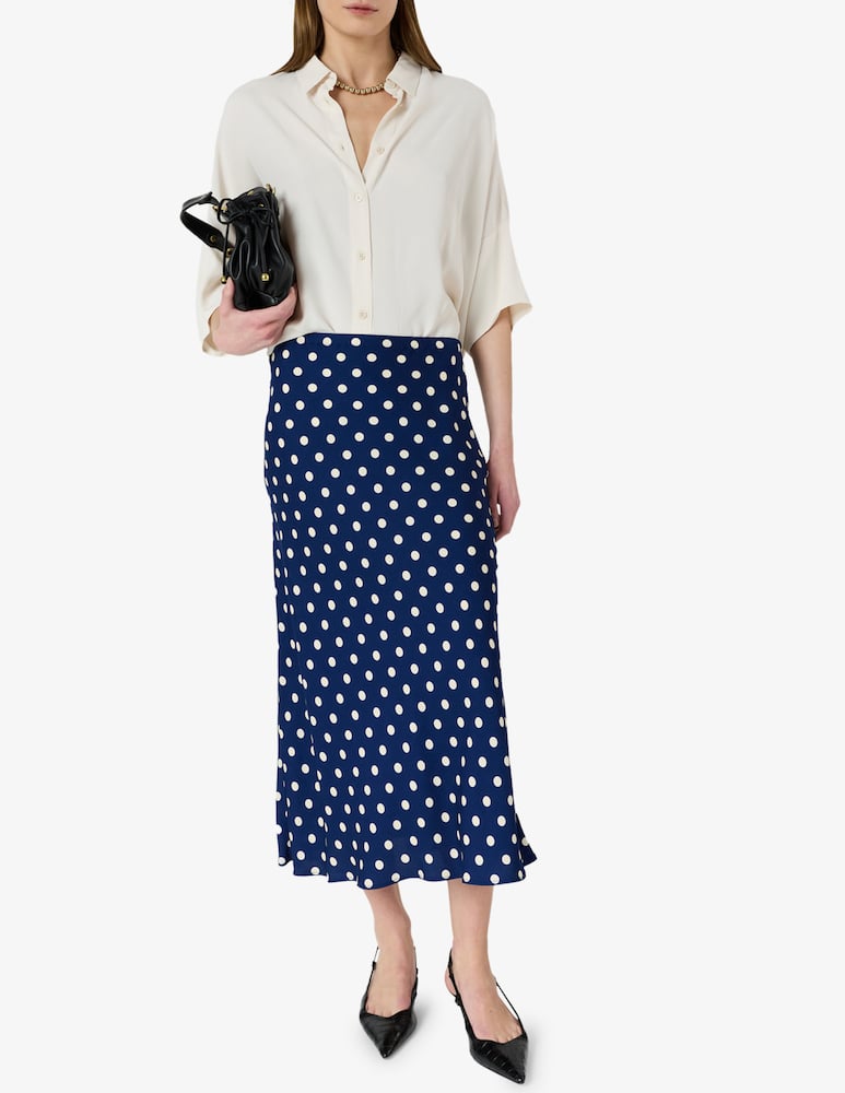 rinascente Gerard Darel Gonna midi a pois