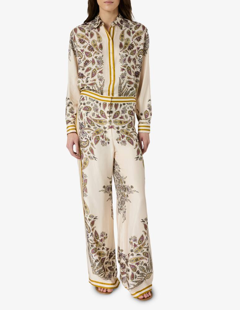 rinascente Gerard Darel Pantaloni ampi con stampa paisley