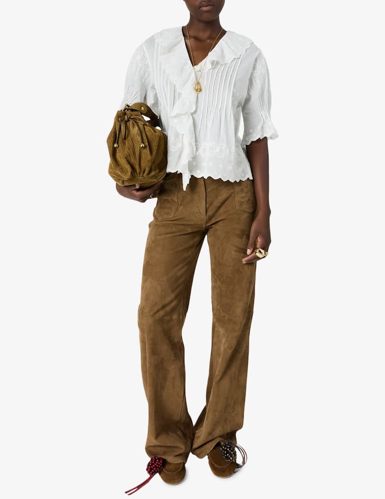 rinascente Gerard Darel Ruffle blouse