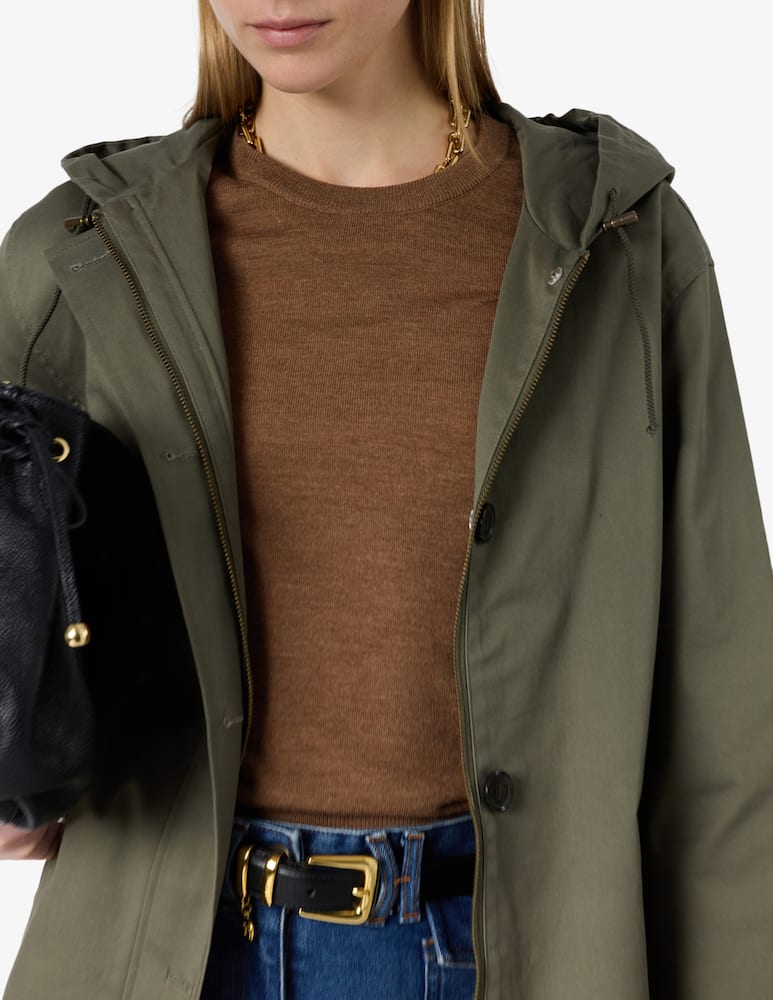 Gerard Darel Parka con cappuccio - immagine 2 Gerard Darel Parka con cappuccio - immagine 2