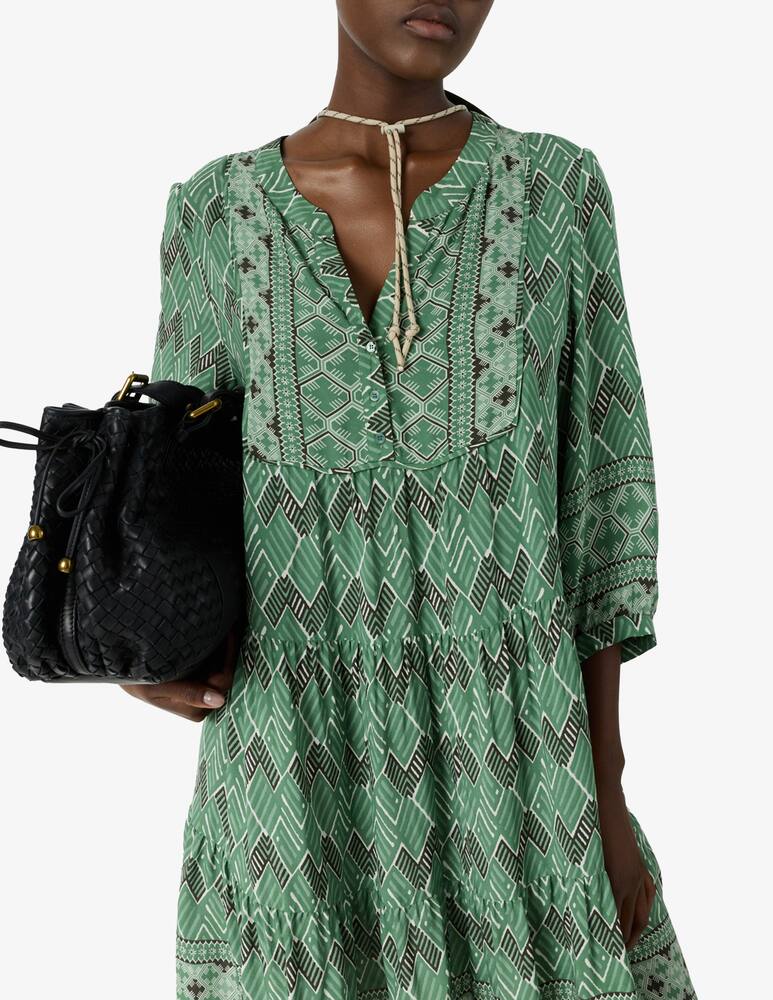 rinascente Gerard Darel Abito midi con stampa