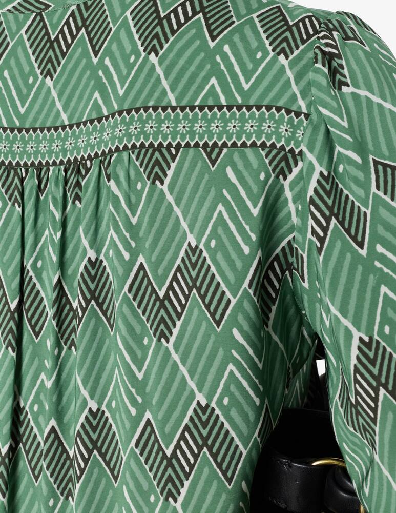 rinascente Gerard Darel Geometric print maxi dress