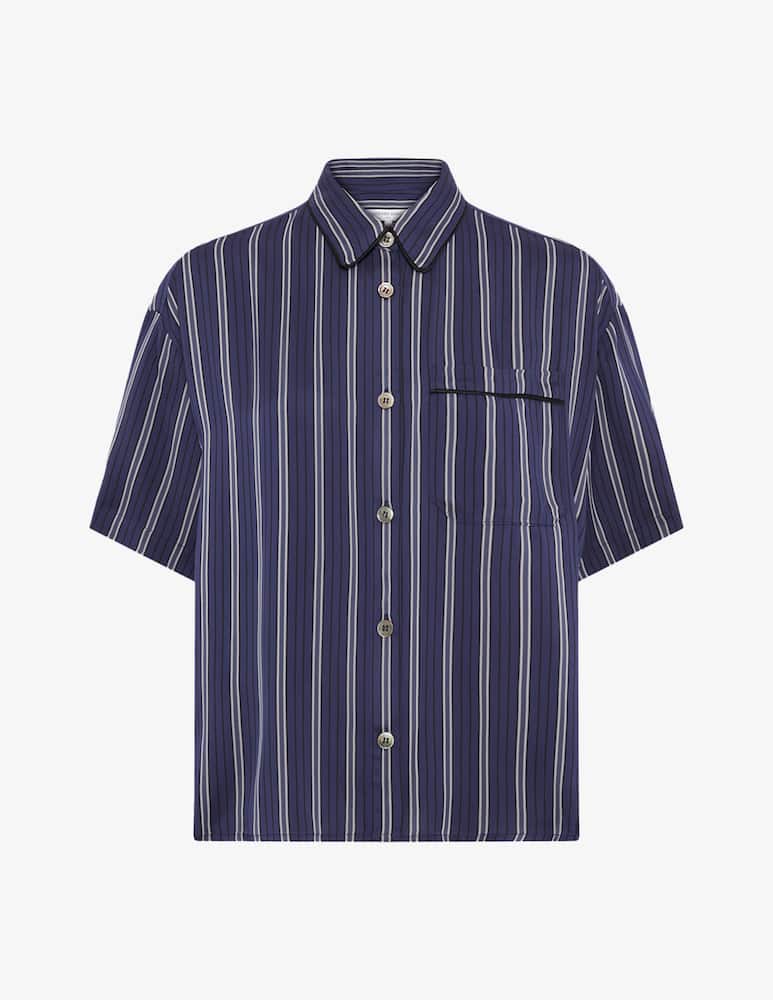rinascente Gerard Darel Striped short-sleeve shirt