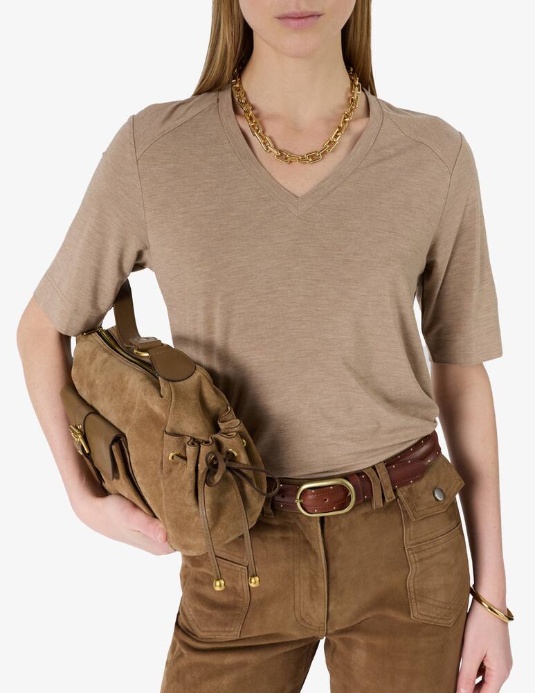 rinascente Gerard Darel T-shirt scollo a v mezza manica