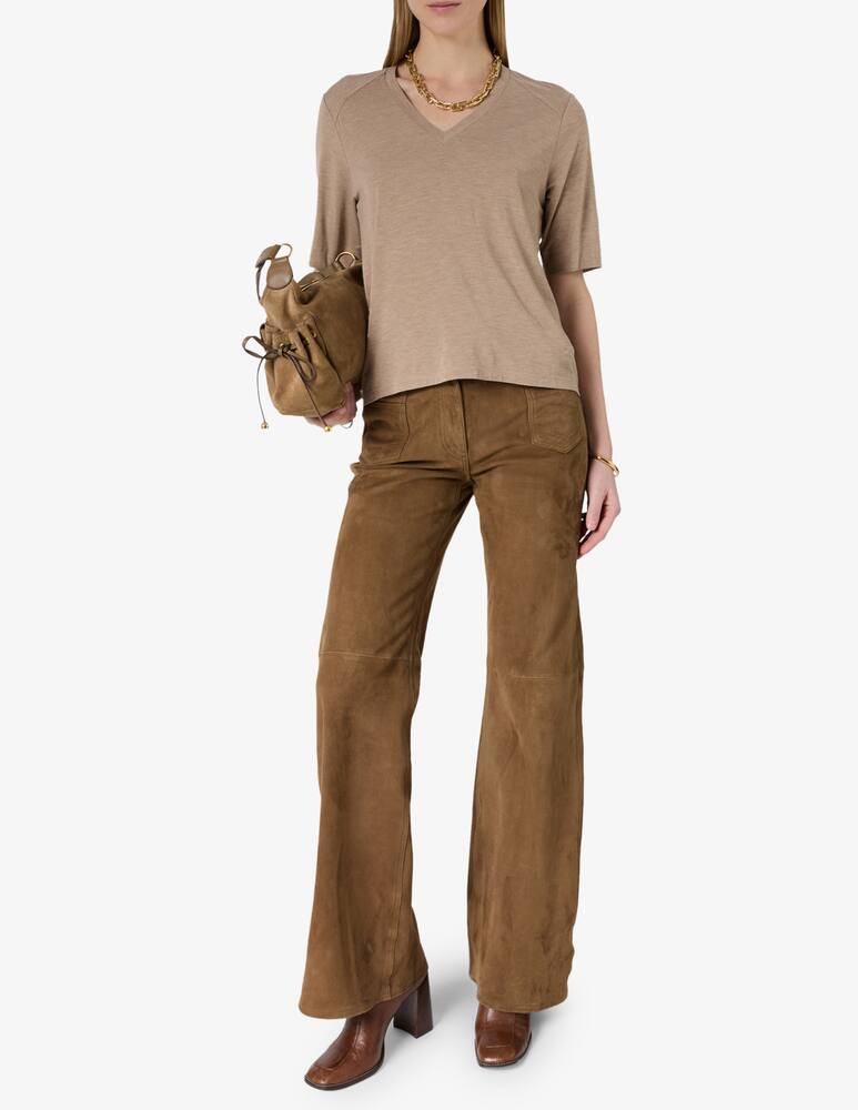 rinascente Gerard Darel T-shirt scollo a v mezza manica