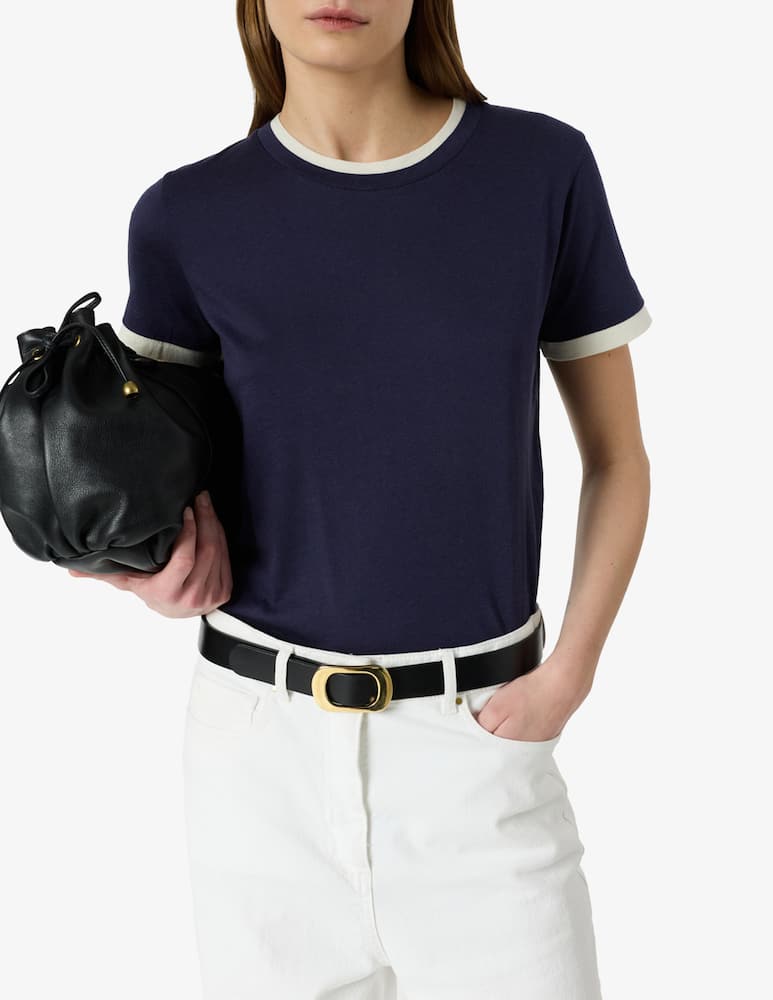 rinascente Gerard Darel T-shirt con bordi a contrasto