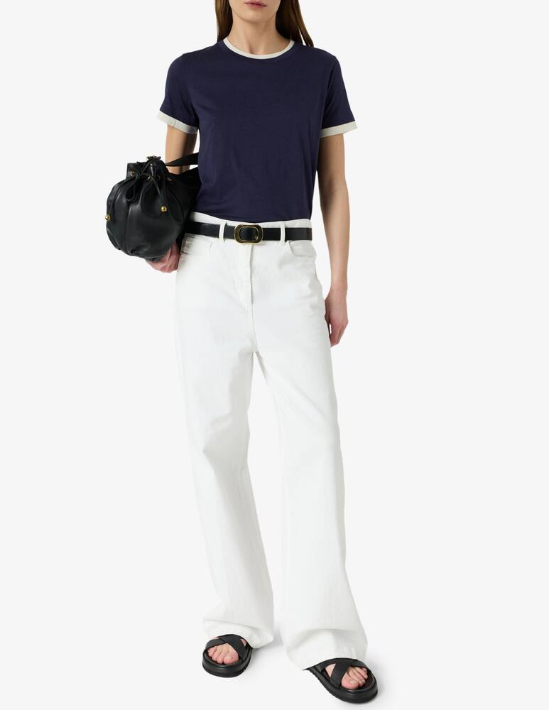 rinascente Gerard Darel T-shirt con bordi a contrasto