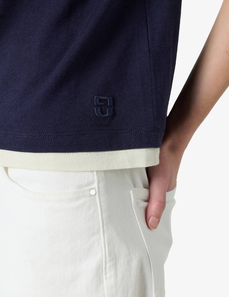 rinascente Gerard Darel T-shirt con bordi a contrasto