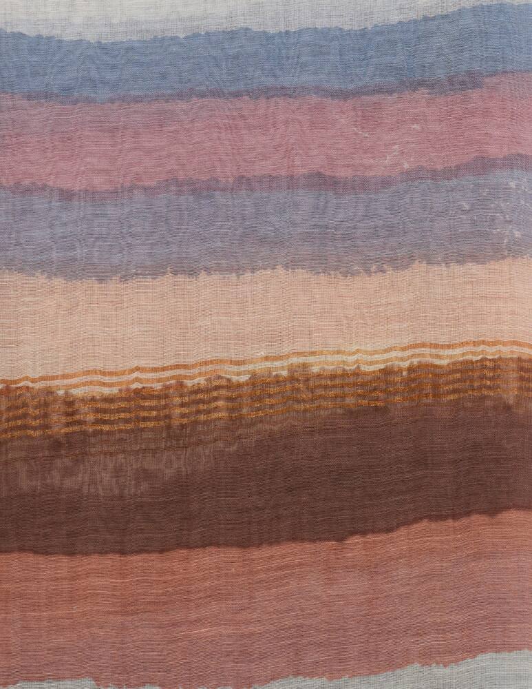 rinascente Gerard Darel Patterned fringe scarf