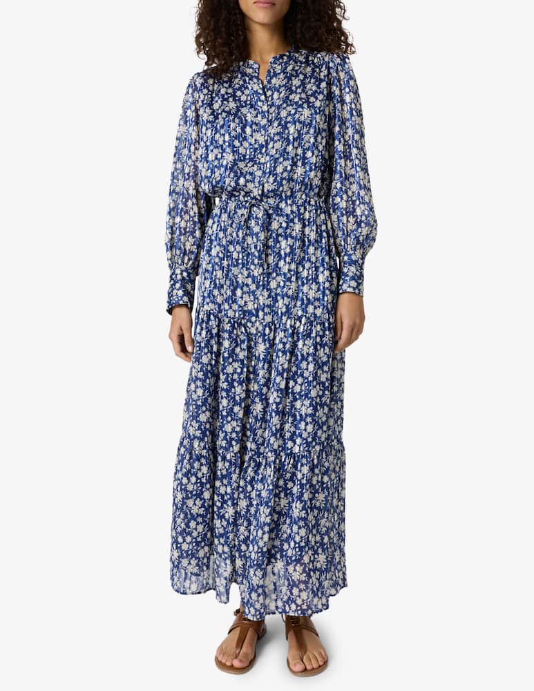 rinascente Gerard Darel Abito lungo floreale con cintura