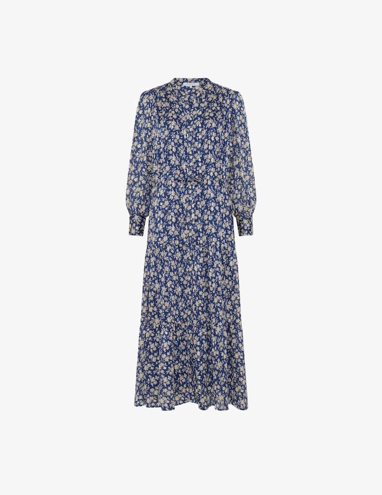 rinascente Gerard Darel Abito lungo floreale con cintura