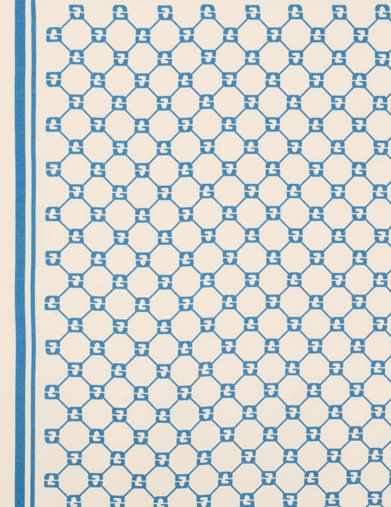 rinascente Gerard Darel Foulard con motivo geometrico