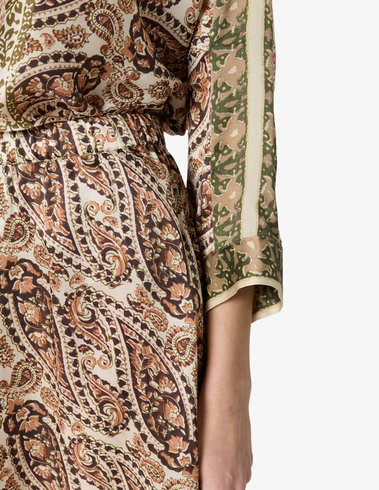 rinascente Gerard Darel Gonna lunga paisley