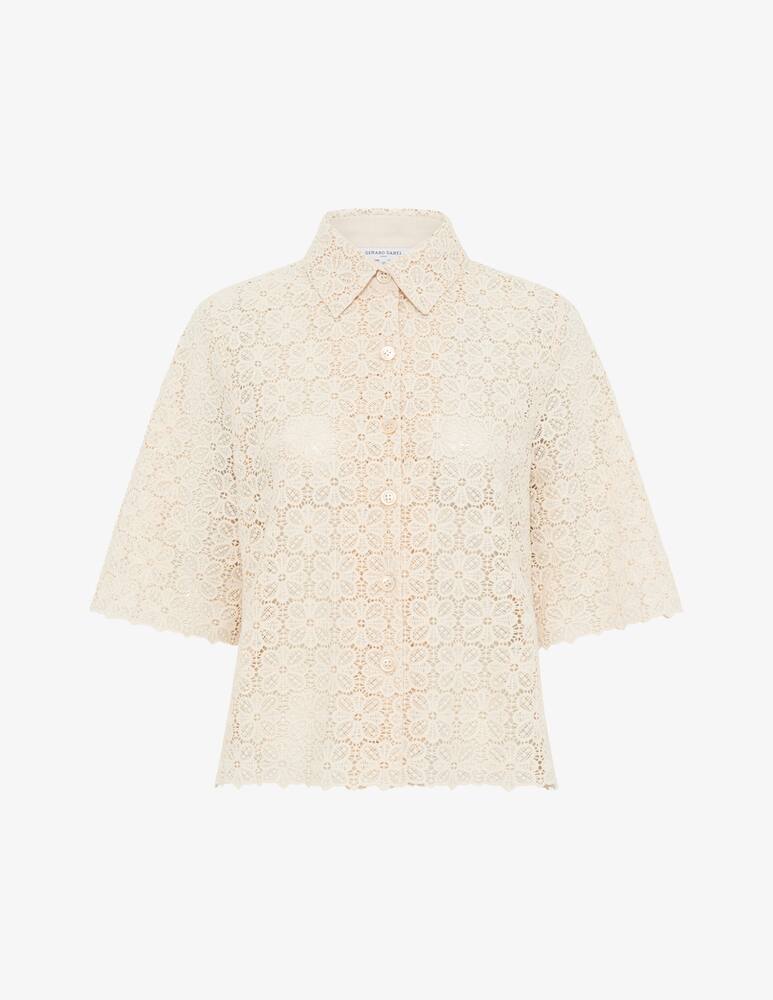 rinascente Gerard Darel Lace button-front shirt