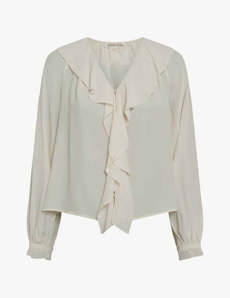 rinascente Gerard Darel Ruffle detail blouse