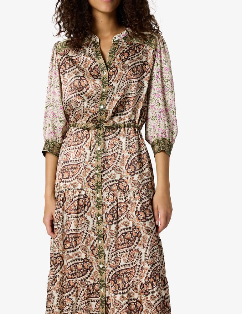 rinascente Gerard Darel Paisley print shirt dress