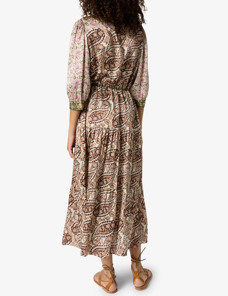rinascente Gerard Darel Paisley print shirt dress