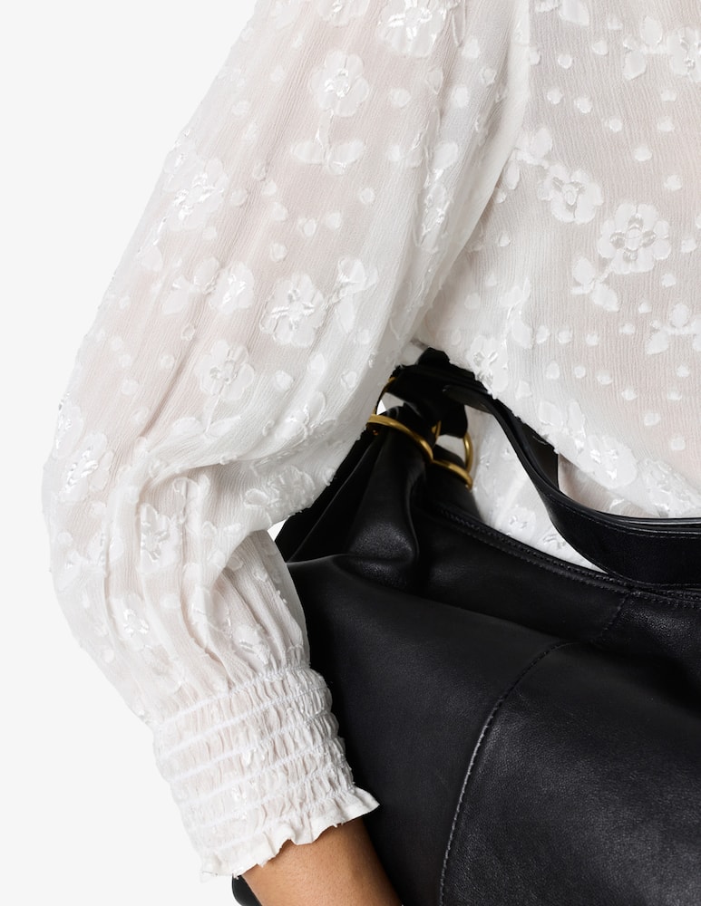 rinascente Gerard Darel Blusa ricamata con scollo a V