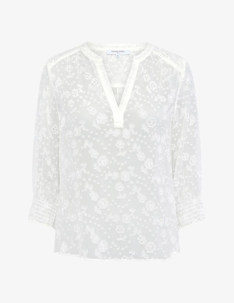 rinascente Gerard Darel Embroidered floral blouse