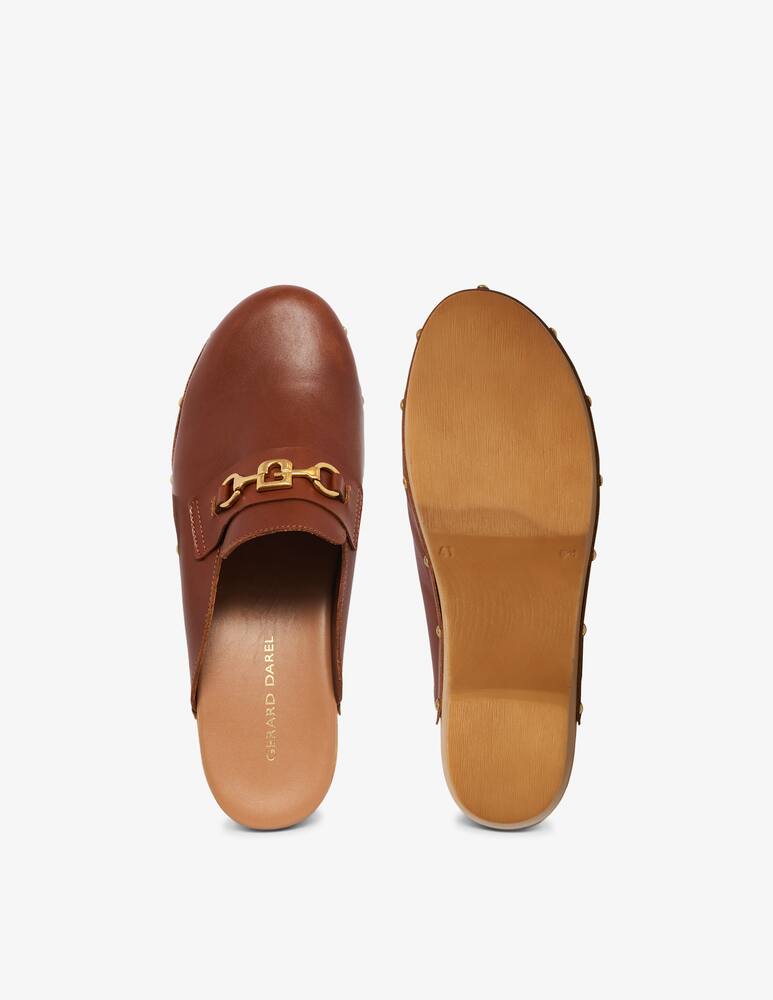rinascente Gerard Darel Zoccoli in pelle con morsetto